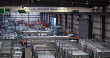 Prefabrication and Warehouse facilities upgraded with LED Lighting to save Energy and Cost