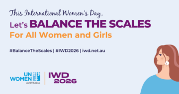 Help Balance the Scales on International Women’s Day 2026