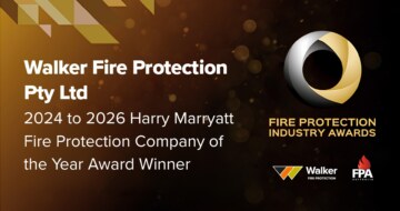 Walker Fire Protection: 2026 Harry Marryatt Fire Protection Company of the Year Award Winner