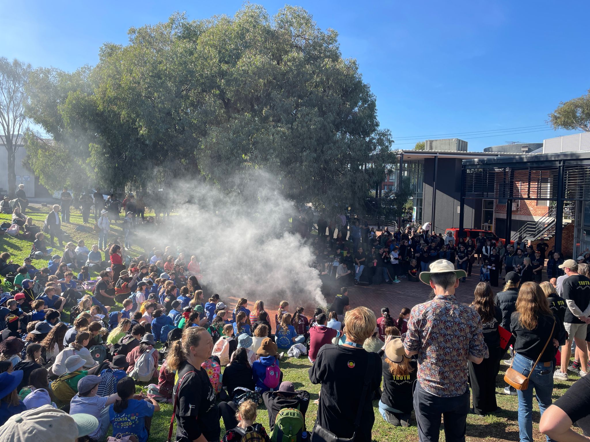 Walk For Truth 2026 smoking ceremony