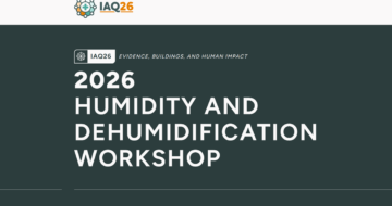 Focus on Moisture Management and Building Performance at IAQ26 in Cairns